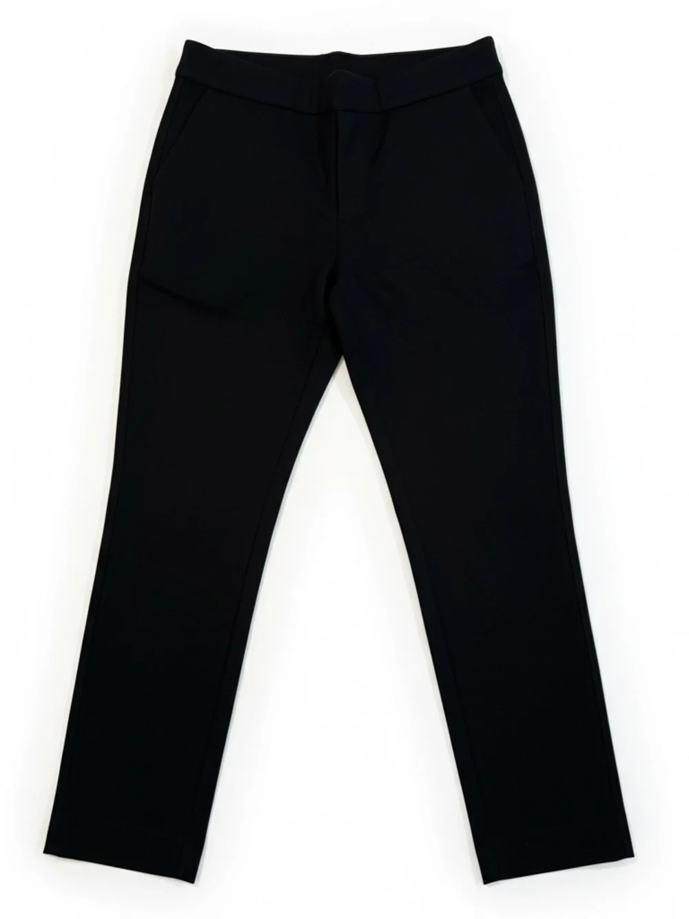 SPANX Black Straight-Leg Tailored Pants - Picture 2 of 3